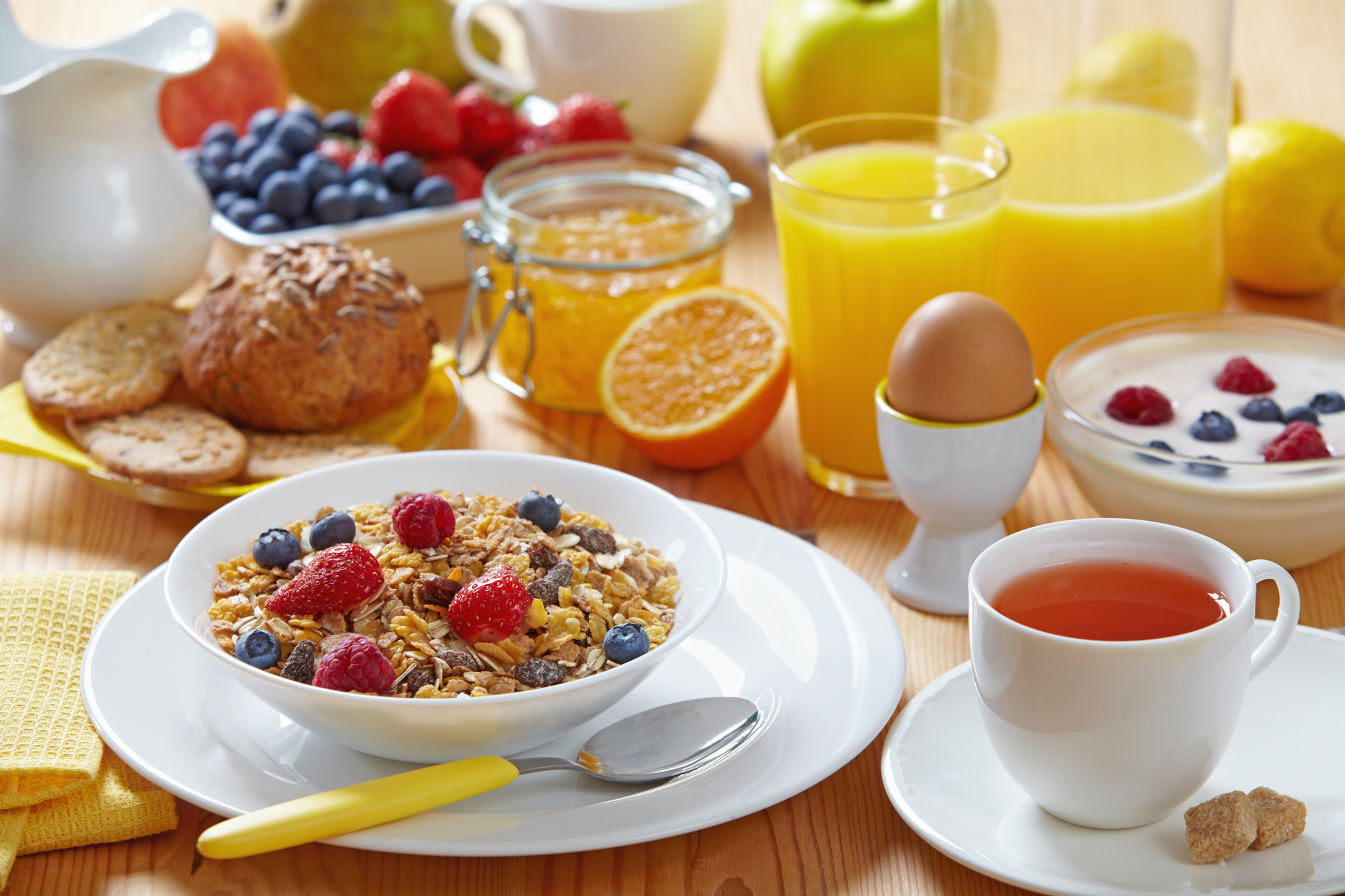 Sund og nærende morgenmad